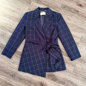 Marella Timeless Grid Blazer Dress